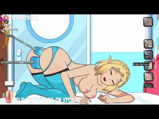zelda - elf; fuck machine; dildo; double penetration; anal fucked; 3d sex porno hentai; (by @dotartnsfw) [the legend of zelda]