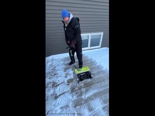 battery snow shovel